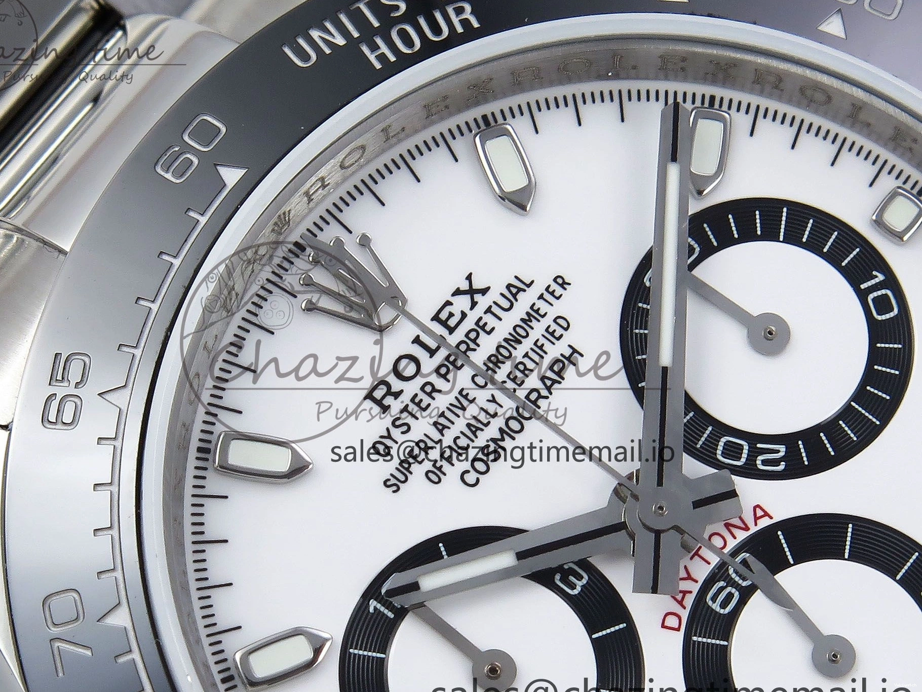 Best Edition QF SA4130 on 1:1 116500 White Dial SS Daytona Bracelet 0501